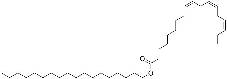 Structure of octadecyl (9Z,12Z,15Z)-9,12,15-octadecatrienoate