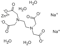 Structure of ETHYLENEDIAMINETETRAACETIC ACID DISODIU&