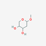 Structure of methyl 2-deoxypentopyranoside
