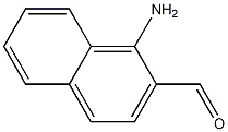 1-Aminonaphthalene-2-carboxaldehyde结构式