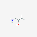 Structure of 1-amino-3-methylbutan-2-ol