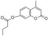 Structure of 4-METHYLUMBELLIFERYL BUTYRATE