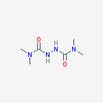 Structure of 3-(dimethylcarbamoylamino)-1,1-dimethylurea