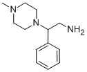 Structure of 2-(4-methylpiperazin-1-yl)-2-phenylethan-1-amine
