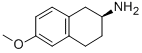 (S)-1,2,3,4-四氢-6-甲氧基-2-萘胺结构式
