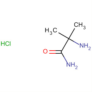 Structure of Propanamide, 2-amino-2-methyl-, monohydrochloride