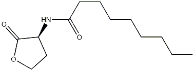 Structure of N-[(3S)-TETRAHYDRO-2-OXO-3-FURANYL]-NONANAMIDE