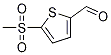 Structure of 2-Thiophenecarboxaldehyde, 5-(methylsulfonyl)-
