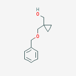 Structure of 1-benzyloxymethyl-1-(hydroxymethyl)cyclopropane