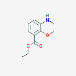 Chemical structure of Ethyl 3,4-dihydro-2h-1,4-benzoxazine-8-carboxylate