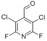Structure of 3,5-DICHLORO-2,6-DIFLUOROPYRIDINE-4-CARBOXALDEHYDE