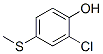 2-Chloro-4-(methylthio)phenol结构式