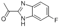 Structure of Ethanone,1-(6-fluoro-1H-benzimidazol-2-yl)-