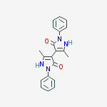 Structure of 3,3'-diMethyl-1,1'-diphenyl-1H,1'H-4,4'-bipyrazole-5,5'-diol