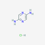 Structure of Pyrazine-2,5-diamine hydrochloride
