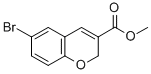 Structure of 6-BROMO-2H-CHROMENE-3-CARBOXYLIC ACID METHYL ESTER