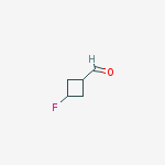 Structure of 3-Fluorocyclobutanecarboxaldehyde ion(1-)