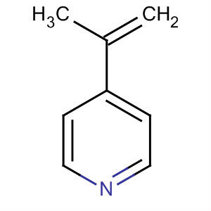 Structure of Pyridine, 4-(1-methylethenyl)-
