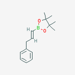 Structure of 4,4,5,5-tetramethyl-2-[(e)-3-phenylprop-1-enyl]-1,3,2-dioxaborolane