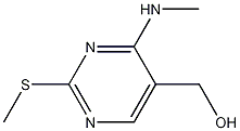 Structure of 4-(Methylamino)-2-(methylthio)pyrimidine-5-methanol