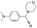 Structure of 2-(P-(DIMETHYLAMINO)PHENYL)-2-MORPHOLINOACETONITRILE
