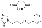 Structure of PROXYFAN MALEATE