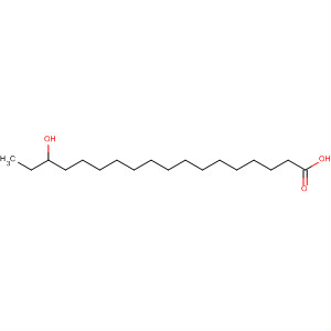Structure of Octadecanoic acid, 16-hydroxy-