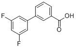Structure of 3,5-DIFLUORO-BIPHENYL-3-CARBOXYLIC ACID