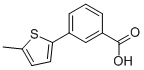Structure of 3-(5-Methylthiophen-2-yl)benzoic acid