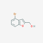 Structure of (4-Bromobenzofuran-2-yl)methanol