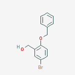 Structure of (2-(Benzyloxy)-5-bromophenyl)methanol