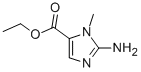 Structure of 2-AMINO-3-METHYL-3H-IMIDAZOLE-4-CARBOXYLIC ACID ETHYL ESTER