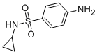 N-环丙基-4-氨基苯磺酰胺结构式