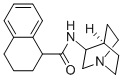 Structure of N-(1-azabicyalo[2,2,2]oct-3S-yl)-1,2,3,4-tetrahydronaphthalen-1S-ylcarboxamine