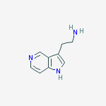 Structure of 1H-Pyrrolo[3,2-c]pyridine-3-ethanamine