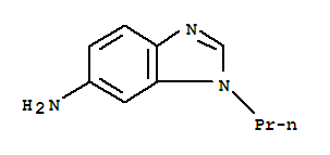 1H-Benzimidazol-6-amine,1-propyl-结构式