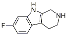 Structure of 1H-Pyrido[3,4-b]indole, 7-fluoro-2,3,4,9-tetrahydro-