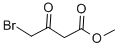 Structure of methyl 4-bromo-3-oxo-butanoate