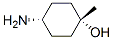 Structure of Cyclohexanol, 4-amino-1-methyl-, trans-