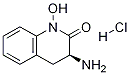(S)-3-Amino-1-hydroxy-3,4-dihydroquinolin-2(1H)-one hydrochloride结构式