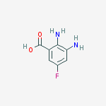 Structure of 2,3-Diamino-5-fluorobenzoic acid