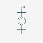 Structure of 4-tert-Butyl-a,a-dimethyl-benzenemethanamine