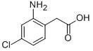 Structure of (2-Amino-4-chlorophenyl)aceticacid
