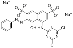Structure of PROCION RED MX-5B