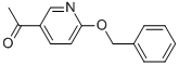 Structure of 1-[6-(BENZYLOXY)PYRIDIN-3-YL]ETHANONE