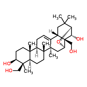 Structure of AESCIGENIN