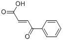 trans-3-苯甲酰丙烯酸结构式