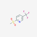 Structure of 2-Methylsulfonyl-5-trifluoromethylpyridine