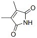 Structure of 3,4-dimethylpyrrole-2,5-dione
