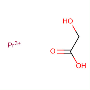 Structure of PRASEODYMIUM ACETATE